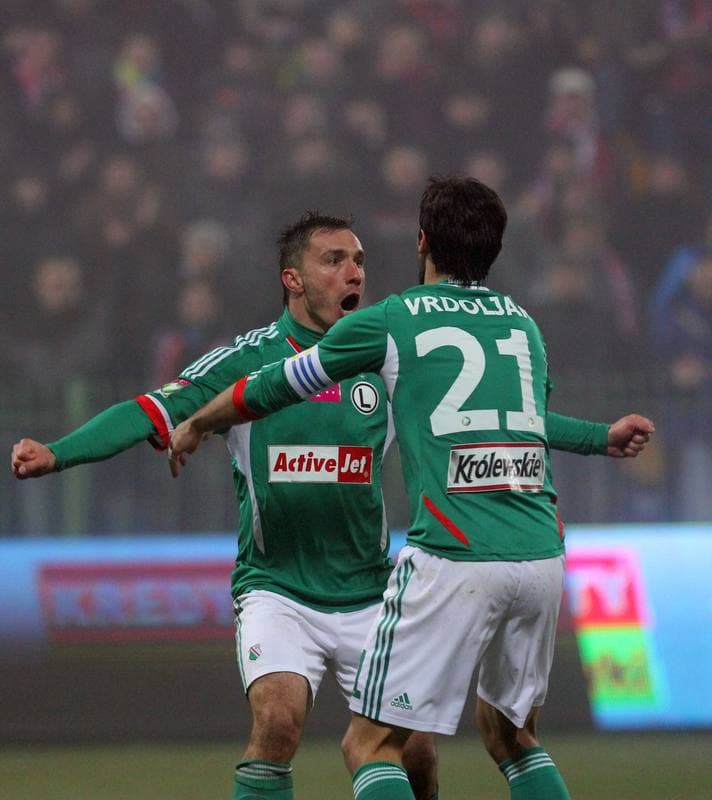 Football. T-Mobile Ekstraklasa. Podbeskidzie Bielsko-Biala - Legia Warsaw. 08.03.2013