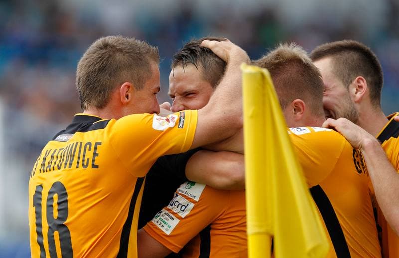Football. I Liga. Wisla Plock - GKS Katowice. 29.08.2014