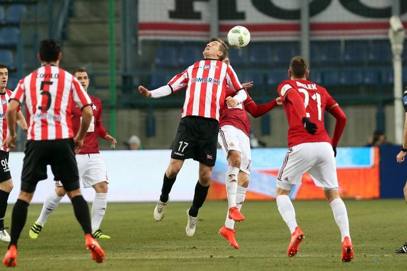 Football. Lotto Ekstraklasa. Wisla Krakow - Cracovia Krakow. 10.12.2016