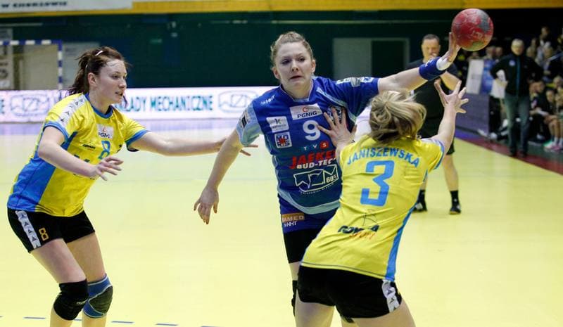 Handball. PGNiG Superliga. KPR Ruch Chorzow - Vistal Laczpol Gdynia. 15.01.2014