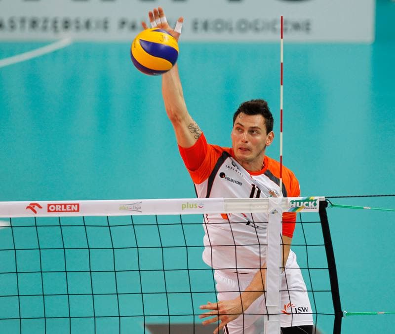 Volleyball. Friendly Match. Jastrzebski Wegiel - Berlin Recycling Volleys. 01.10.2014