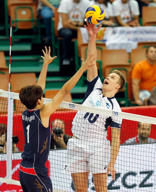 Volleyball. FIVB Men's World Championship. Finland - Korea. 03.09.2014