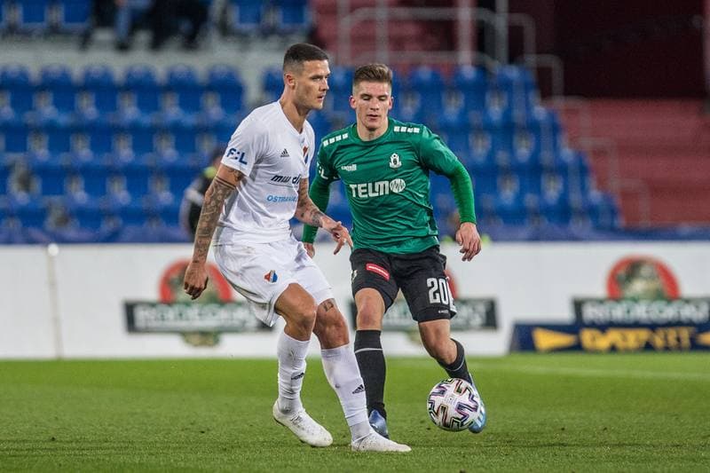 Football. Fortuna:Liga. Banik Ostrava - FK Jablonec. 24.02.2020