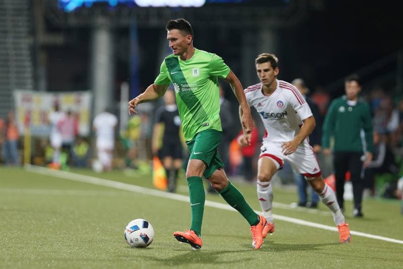 Football. Champions League. AS Trencin - Olimpija Ljubljana. 20.07.2016