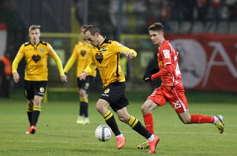 Football. I Liga. Widzew Lodz - GKS Katowice. 22.11.2014