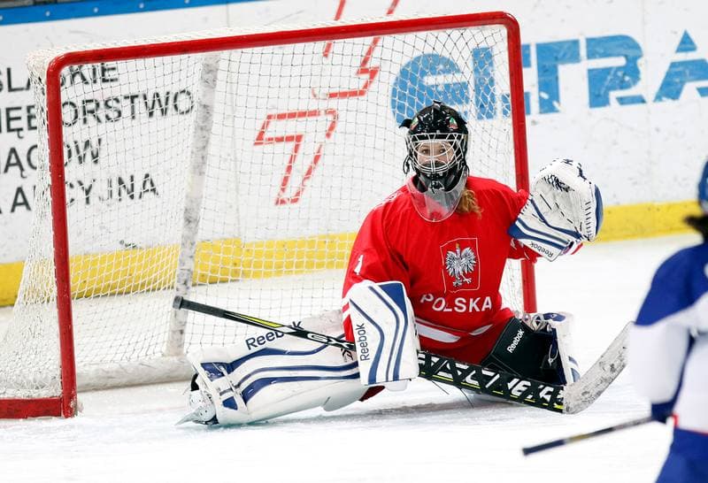 Ice Hockey. U18 Women's World Championship Division I. Poland - Great Britain. 25.01.2015