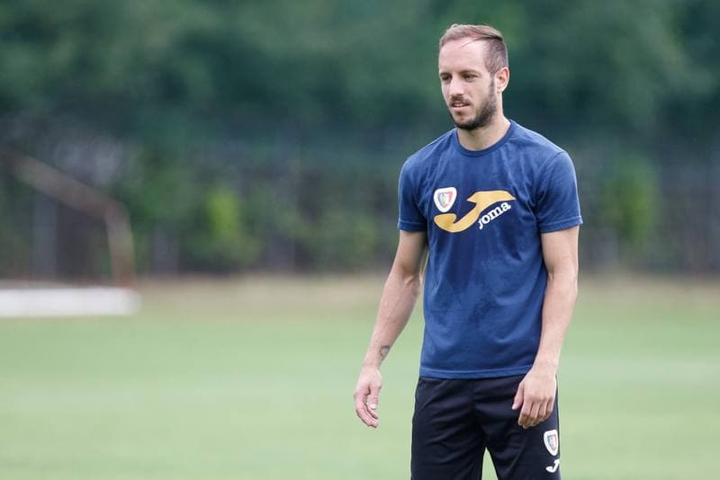 Football. Piast Gliwice. Training. 17.08.2017