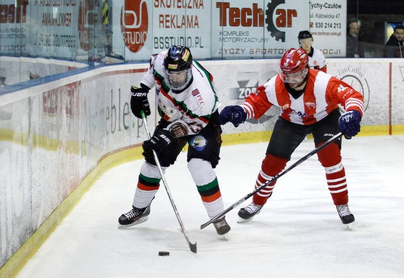 Ice Hockey. Polish Hockey League. GKS Tychy - Comarch Cracovia. 18.03.2016