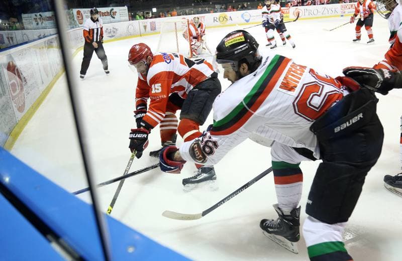 Ice Hockey. Polish Hockey League. GKS Tychy - Comarch Cracovia. 24.03.2016