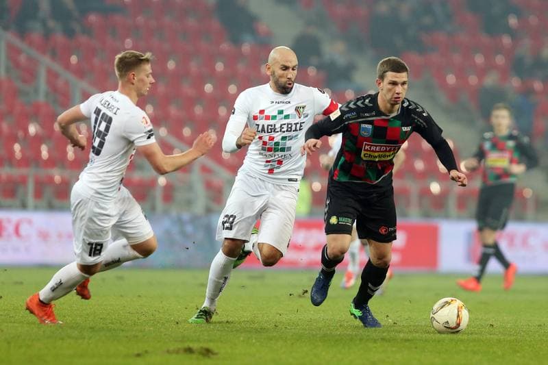 Football. I Liga. GKS Tychy - Zaglebie Sosnowiec. 23.11.2016