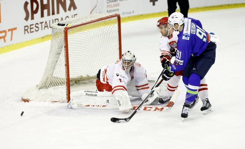 Ice Hockey. Euro Ice Hockey Challenge. Poland - Slovenia. 05.11.2015