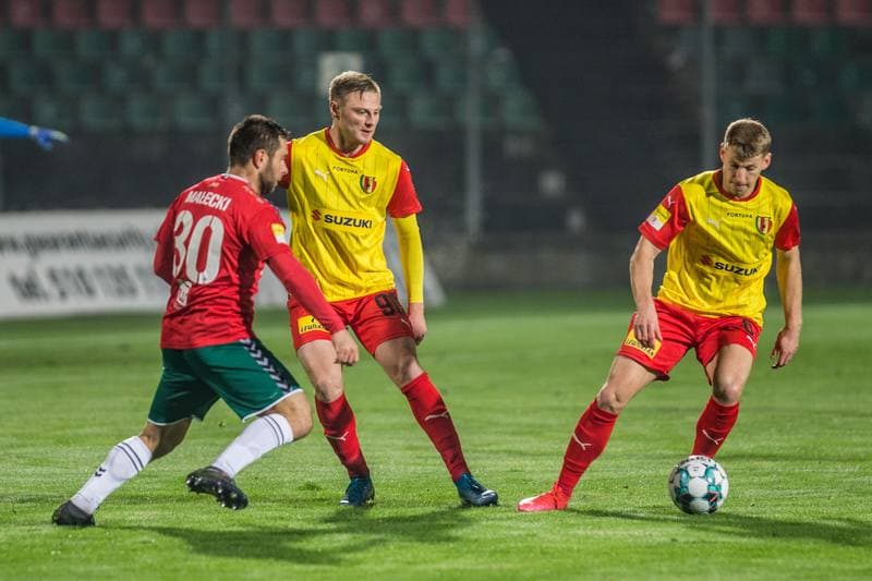 Football. Fortuna I Liga. Zaglebie Sosnowiec - Korona Kielce. 07.11.2020