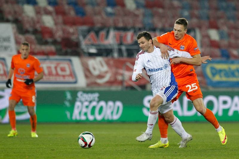 Football. PKO BP Ekstraklasa. Gornik Zabrze - Termalica Bruk-Bet Nieciecza. 12.12.2015