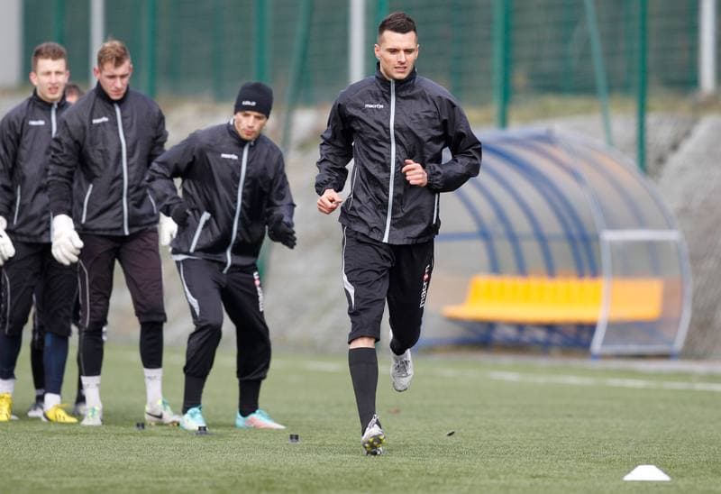 Football. GKS Katowice. Training. 28.05.2015