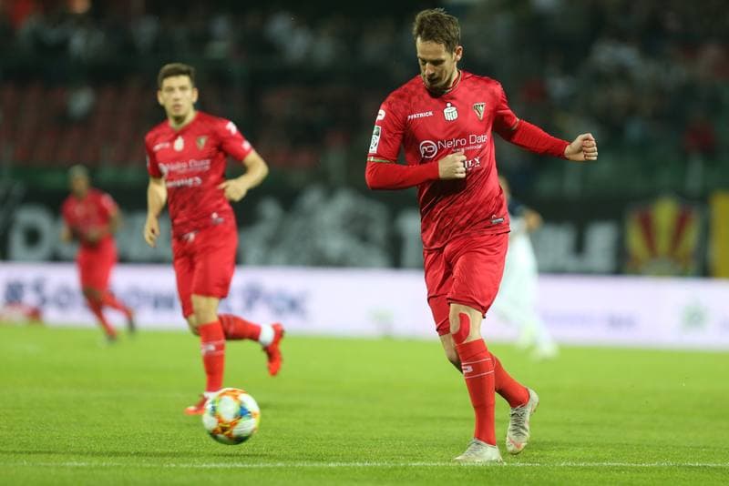 Football. Lotto Ekstraklasa. Zaglebie Sosnowiec - Wisla Krakow. 25.04.2019