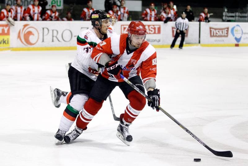 Ice Hockey. Polska Hokej Liga. GKS Tychy - Comarch Cracovia Krakow. 26.01.2016
