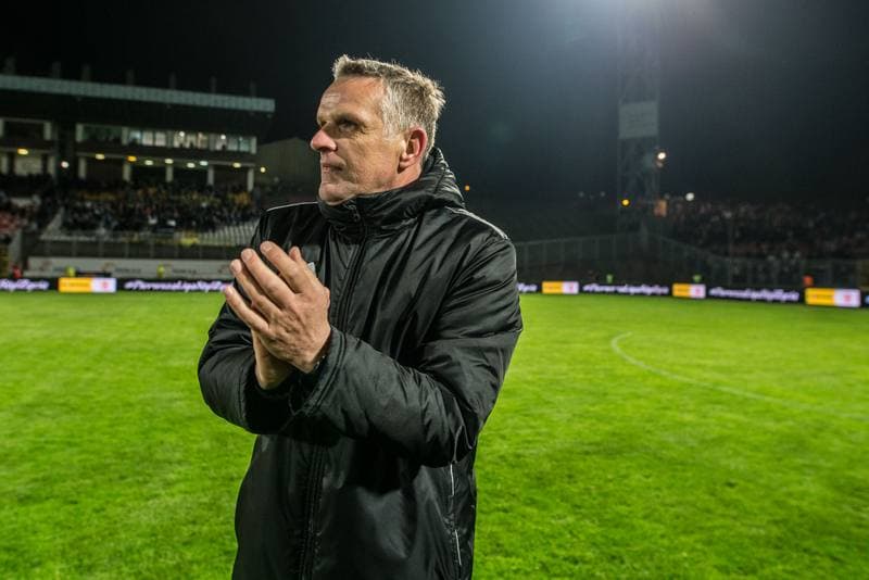 Football. Fortuna I Liga. GKS 1962 Jastrzebie - LKS Lodz. 04.05.2019