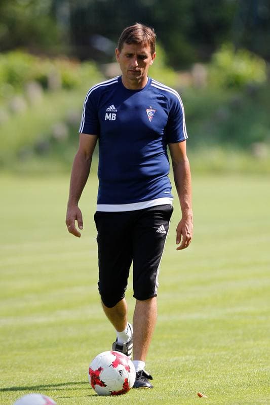 Football. Gornik Zabrze. Training. 11.08.2017