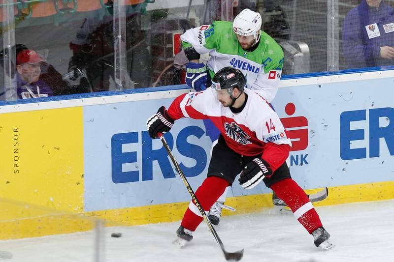 Ice Hockey. World Championship Division 1A. Austria - Slovenia. 29.04.2016