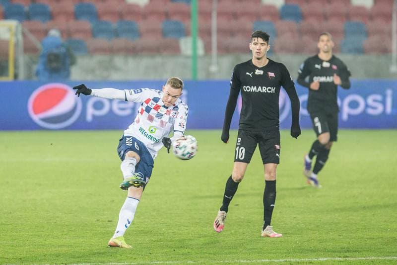 Football. PKO BP Ekstraklasa. Gornik Zabrze - Cracovia Krakow. 12.12.2020
