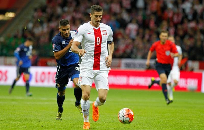 Football. UEFA Euro Qualifiers. Poland - Gibraltar. 07.09.2015