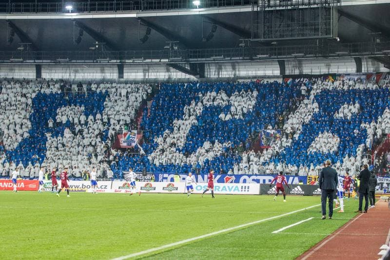 Football. Fortuna:Liga. Banik Ostrava - Sparta Prague. 14.12.2019