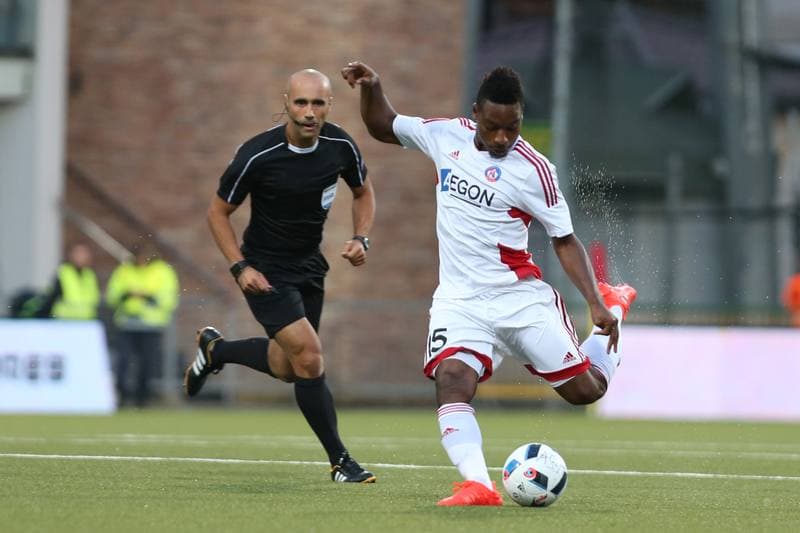 Football. Champions League. AS Trencin - Olimpija Ljubljana. 20.07.2016