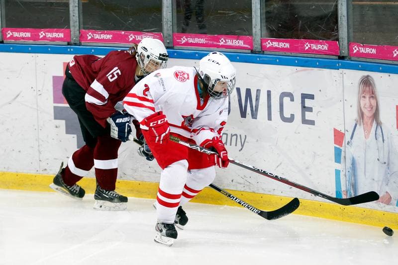 Ice Hockey. TCN. Poland - Latvia. 17.02.2018