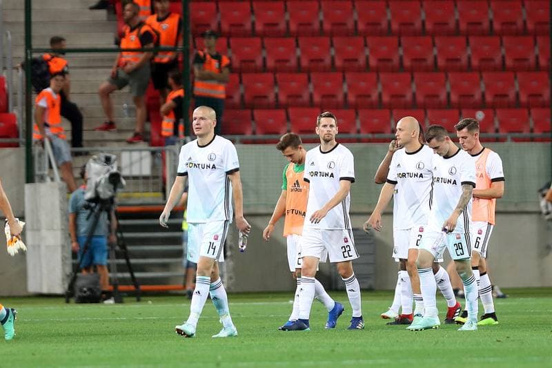 Football. UEFA Champions League. Spartak Trnava - Legia Warsaw. 31.07.2018
