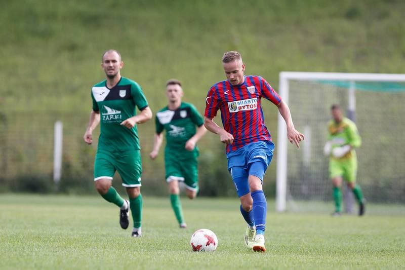 Football. Haiz IV Liga. Polonia Bytom - Zieloni Zarki. 15.08.2018