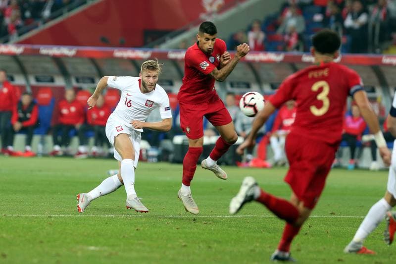 Football. UEFA Nations League. Poland - Portugal. 11.10.2018