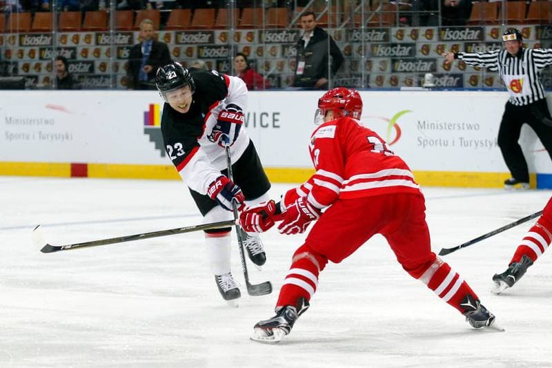 Ice Hockey. World Championship Division 1A. Poland - Japan. 29.04.2016