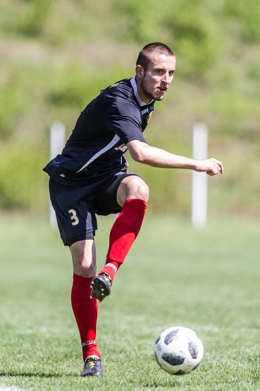 Football. Haiz IV Liga. Polonia Bytom - MKS Myszkow. 01.05.2019