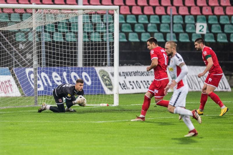 Football. Fortuna I Liga. Zaglebie Sosnowiec - Resovia Rzeszow. 04.11.2020
