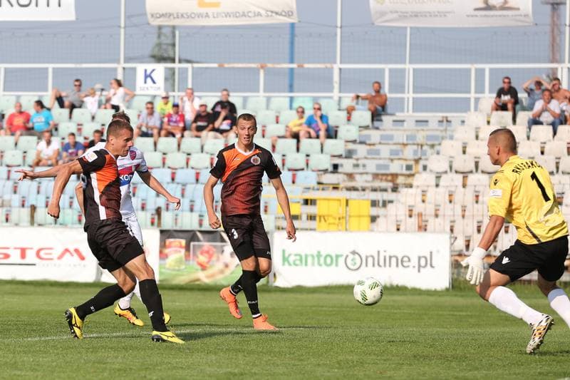 Football. Polish Cup. Rakow Czestochowa - Chrobry Glogow. 23.07.2016