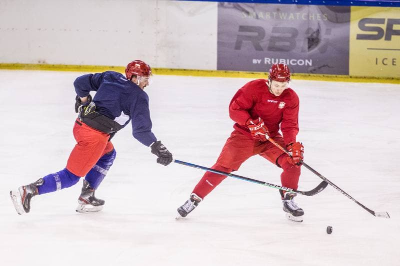 Ice Hockey. Poland national team. Training. 14.12.2020