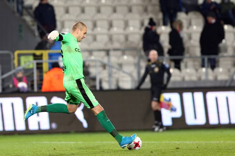 Football. Lotto Ekstraklasa. Cracovia Krakow - Korona Kielce. 04.12.2017