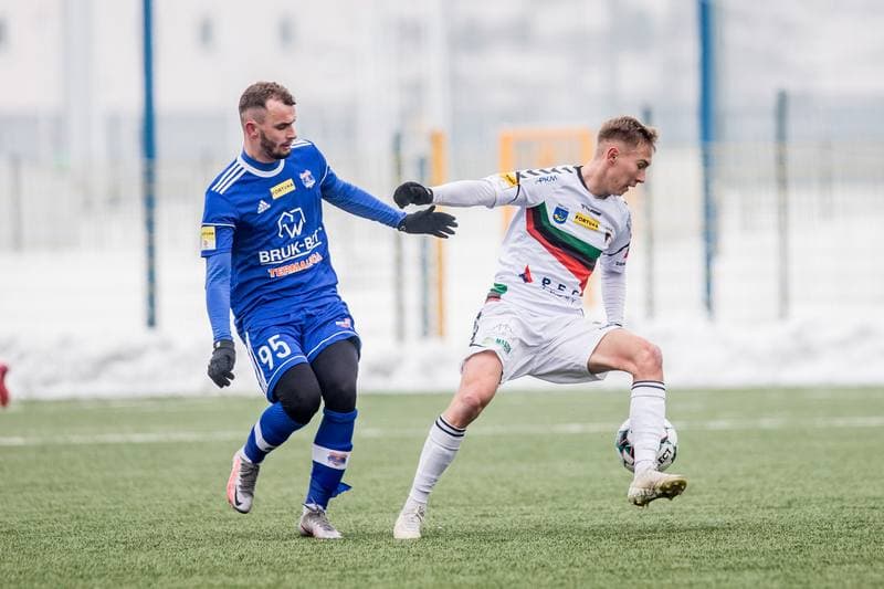 Football. Sparing. GKS Tychy - Bruk-Bet Termalica Nieciecza. 10.02.2021