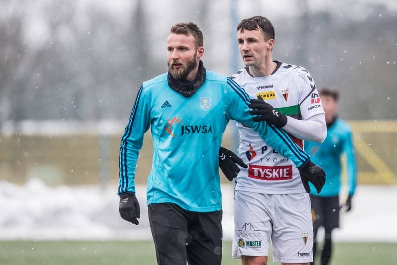 Football. Sparing. GKS Tychy - Pniowek Pawlowice. 13.02.2021