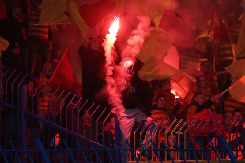 Football. Lotto Ekstraklasa. Ruch Chorzow - Jagiellonia Bialystok. 26.11.2016