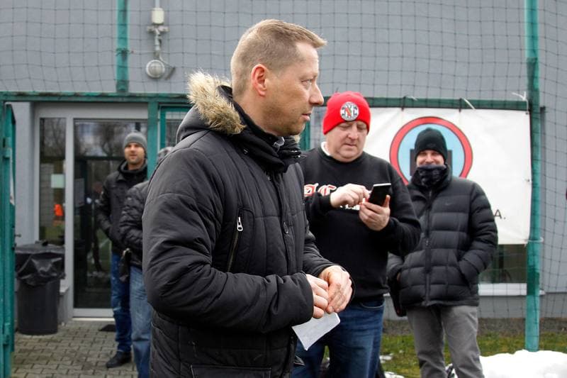 Football. Sparing. Zaglebie Sosnowiec - Polonia Bytom. 03.12.2016