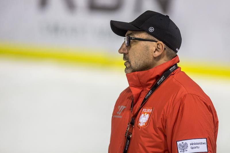 Ice Hockey. Poland national team. Training. 13.04.2021