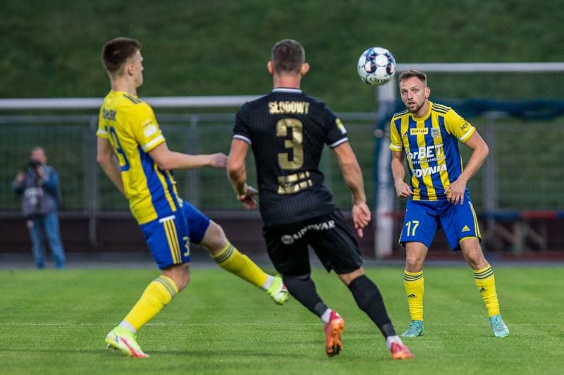 Football. Fortuna I Liga. GKS 1962 Jastrzebie - Arka Gdynia. 04.10.2021