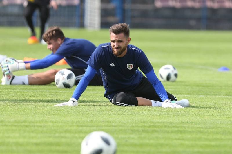Football. Piast Gliwice. Training. 14.06.2018