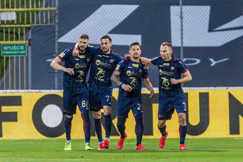 Football. Fortuna I Liga. Zaglebie Sosnowiec - Odra Opole. 26.06.2020