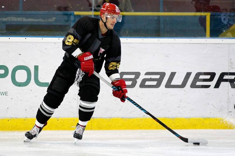 Ice Hockey. Sparing. Polonia Bytom - Comarch Cracovia. 15.08.2017
