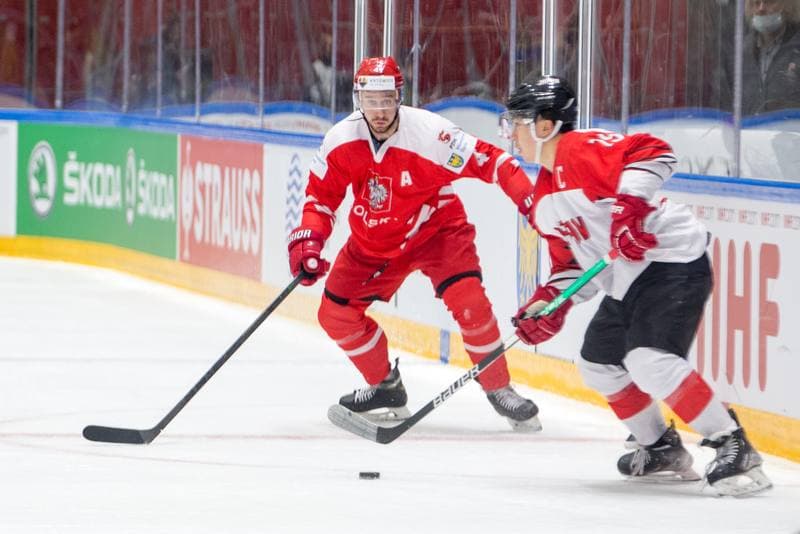 Ice Hockey. World Championship Division 1 Group B. Poland - Japan. 01.05.2022