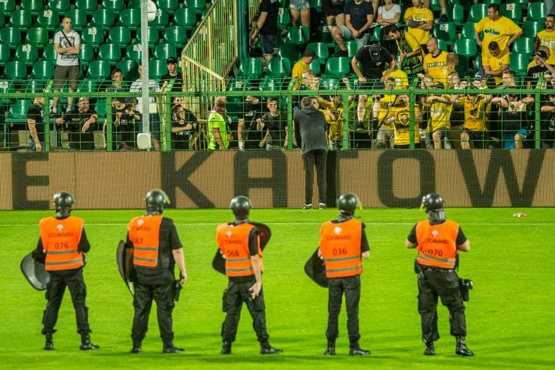 Football. Fortuna I Liga. GKS Katowice - Stal Rzeszow. 28.07.2020