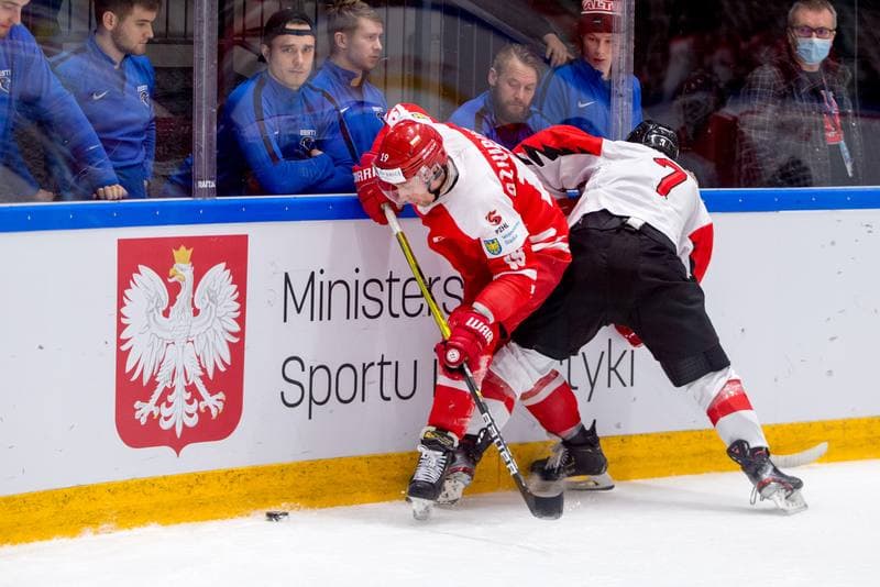 Ice Hockey. World Championship Division 1 Group B. Poland - Japan. 01.05.2022