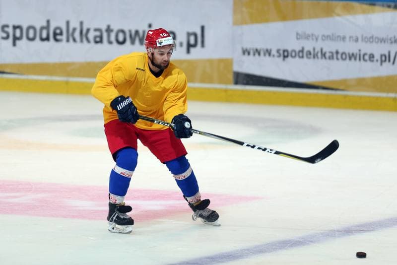 Ice Hockey. Poland national team. Training. 27.09.2017